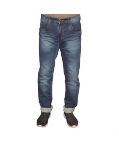 Slimfit Strechable washed shaded blue jeans for Mens